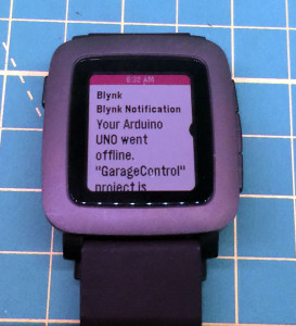 IoTGarageMonitorBlynkPebble